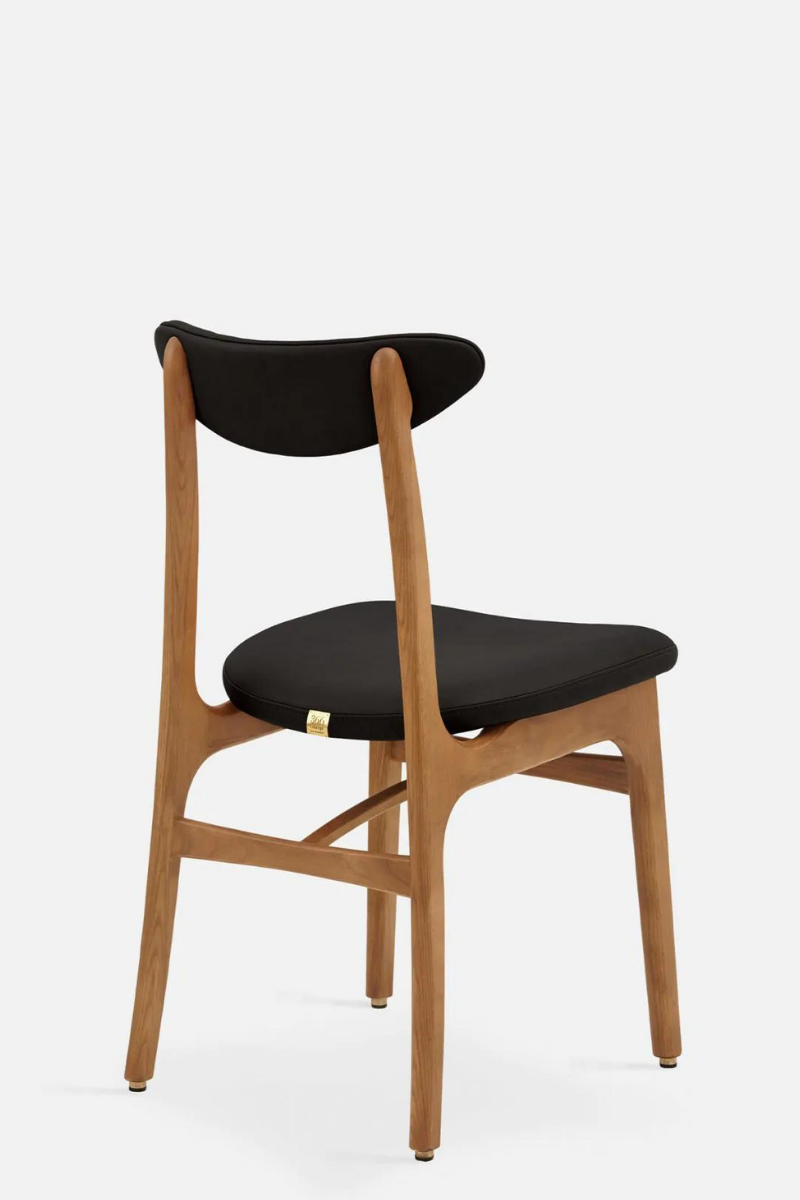 200-190 Chair - Natural Leather Collection. Black. Ash 03