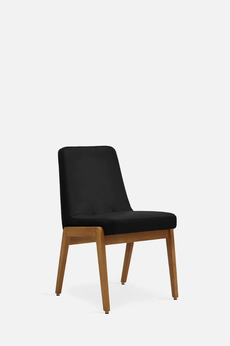 VAR 200-125 Chair. Natural Leather Collection. Black. Ash03
