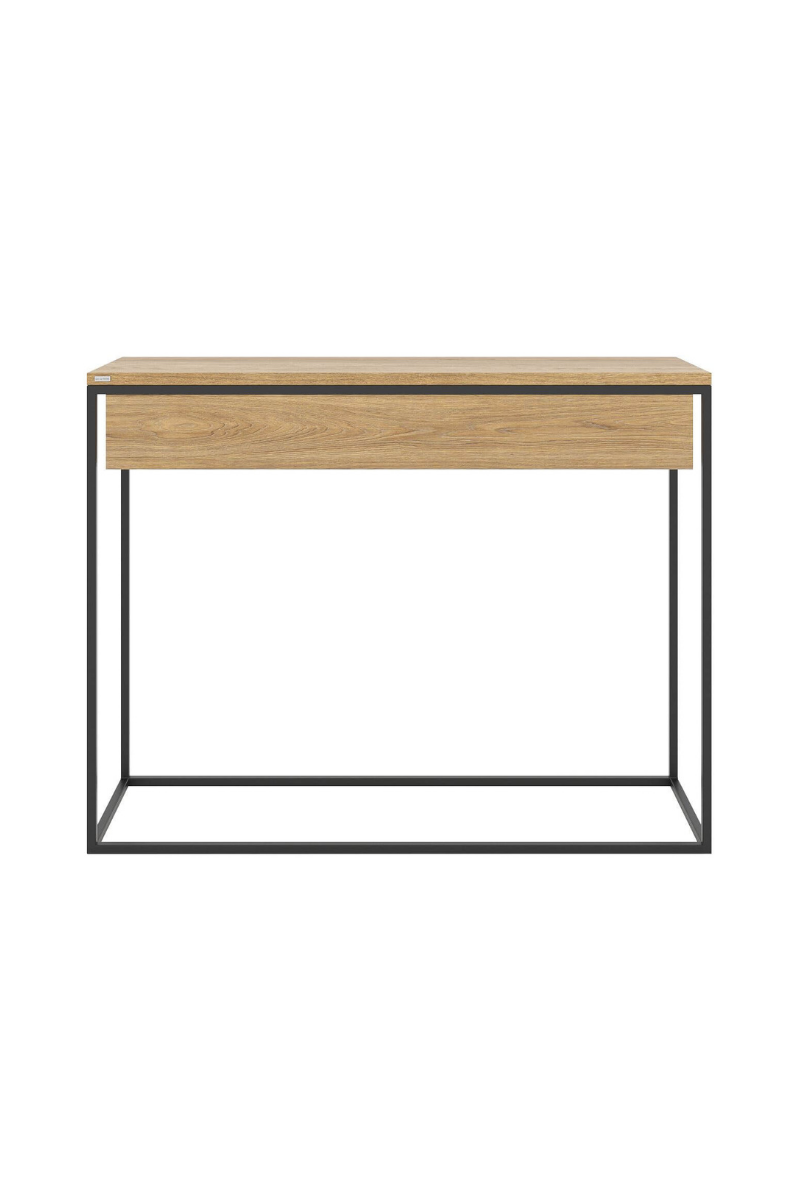 Oak Console - SKINNY XL with drawer