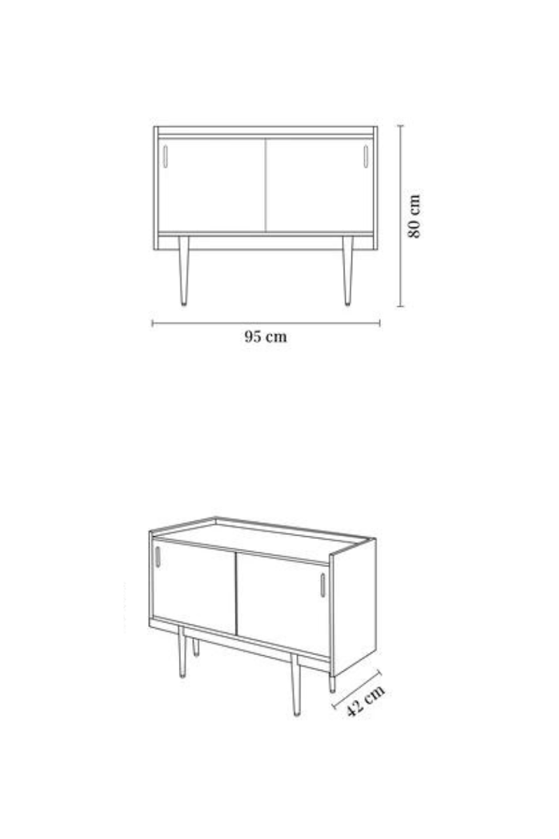366 Concept 2Petite Sideboard 1050
